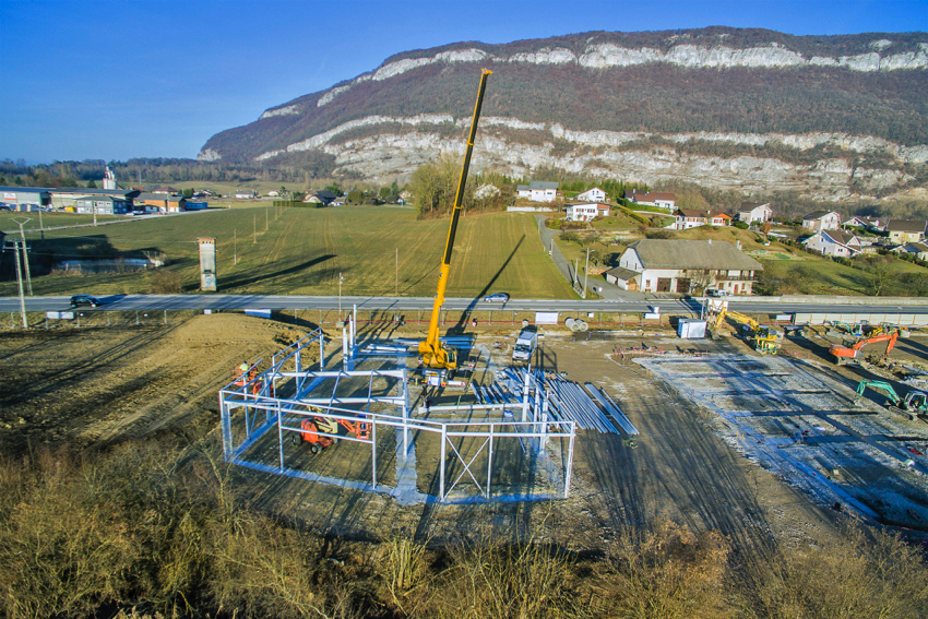 Suivi de chantier village d'entreprises Sillingy (du 5 au 18 décembre)